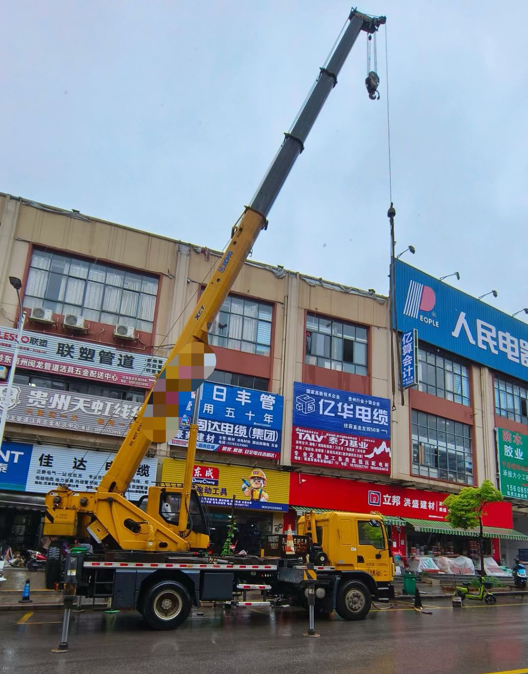 海口市吊车吊机租赁桥梁吊装